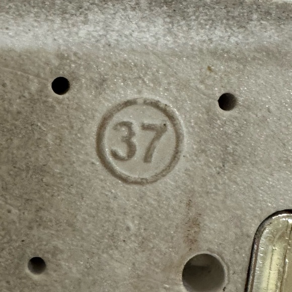 AKIRA Gold Mirror Slide Sandals Platform Metallic Glam Summer Size 6.5 (EU 37) - Picture 6 of 6